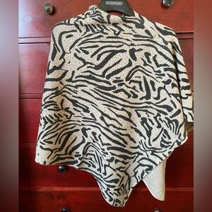 La Fiorentina knit poncho